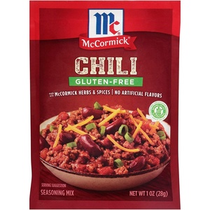 McCormick Gluten Free Chili Seasoning Mix, 1 Oz(1 Ounce (Pack of 3))