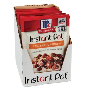McCormick Instant Pot Teriyaki Chicken Seasoning Mix, 1.25 oz (Pack of 12)(Teriyaki Chicken)