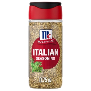 McCormick Italian Seasoning, FlavorSealed, Kosher, No Artificial Flavors, No MSG Added, Herbaceous & Savory Seasoning with Notes of Basil & Oregano, For Dressing, Pasta, Veggies & More, 0.75 oz