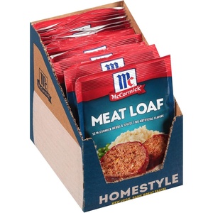 McCormick Meat Loaf Seasoning Mix, 1.5 oz (Pack of 12)(1.12 Ounce (Pack of 12))
