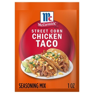 McCormick Mexican Style Street Corn Taco Seasoning Mix, 1 oz