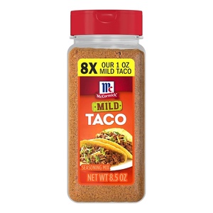 McCormick Original Taco Seasoning Mix, 6 lb – Six Pound Container of Taco Seasoning Mix, Best for Seasoning Ground Beef, Turkey, Chicken, Burgers, Tacos, Rice and Vegetables(8.5 Ounce (Pack of 1))