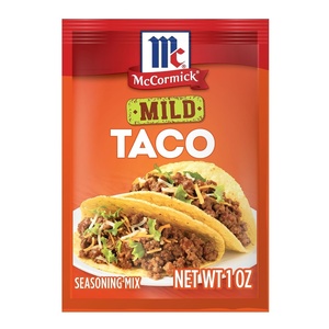 McCormick Original Taco Seasoning Mix, 6 lb – Six Pound Container of Taco Seasoning Mix, Best for Seasoning Ground Beef, Turkey, Chicken, Burgers, Tacos, Rice and Vegetables(1 Ounce (Pack of 1))