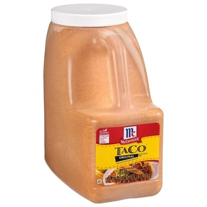 McCormick Original Taco Seasoning Mix, 6 lb – Six Pound Container of Taco Seasoning Mix, Best for Seasoning Ground Beef, Turkey, Chicken, Burgers, Tacos, Rice and Vegetables(96 Ounce (Pack of 1))