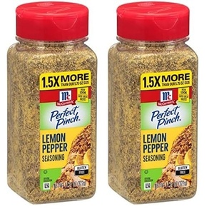 McCormick Perfect Pinch Lemon Pepper Seasoning, 11.37 oz(11.37 Ounce (Pack of 2))