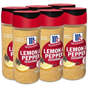 McCormick Perfect Pinch Lemon & Pepper Seasoning, 28 oz(3.5 Ounce (Pack of 6))