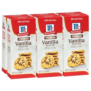 McCormick Premium Vanilla Flavor, 2 fl oz (Pack of 6)(2 Fl Oz (Pack of 6))