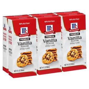 McCormick Premium Vanilla Flavor, 2 fl oz (Pack of 6)(4 Fl Oz (Pack of 6))