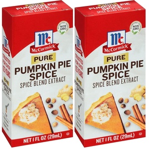 McCormick Pure Pumpkin Pie Spice Blend Extract, 1 fl oz(1 Fl Oz (Pack of 2))