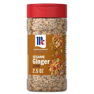 ​​McCormick Seasoning, Sesame Ginger, Signature Seasonings, Crunchy, Umami Flavor, Shake On, For Stir-Fries, Rice Dishes, Grilled Meats & More, No Artificial Flavors, No MSG Added, 2.5 oz​
