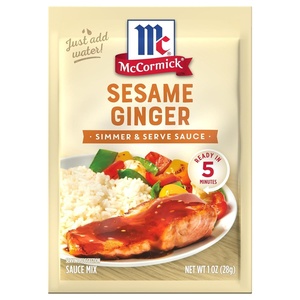 McCormick Sesame Ginger Simmer & Serve Sauce Mix, 1 oz