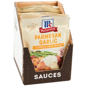 McCormick Sesame Ginger Simmer & Serve Sauce Mix, 1 oz (Pack of 12)(Garlic)