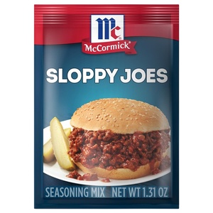 McCormick Sloppy Joes Seasoning Mix, 1.31 oz(1.31 Ounce (Pack of 1))