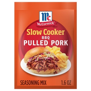McCormick Slow Cooker BBQ Pulled Pork Seasoning Mix, 1.6 oz(1.6 Ounce (Pack of 1))