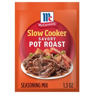 McCormick, Slow Cooker Savory Pot Roast Seasoning Mix, 1.3 Oz (Pack of 1)(1.3 Ounce (Pack of 1))