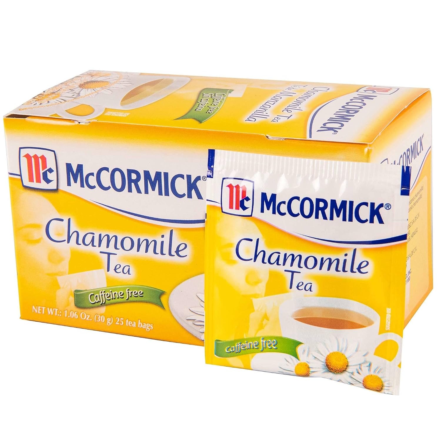 image:imageMcCormick 25 Count Caffeine Free Chamomile Tea Bags 106 ozChamomile