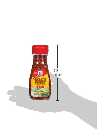 image:imageMcCormick Bacon Bits Artificially Flavored Vegan and Vegetarian Friendly Alternative to Bacon Shake on Salads Pizza and More for Meaty Flavor and Crunch 44 ozBits