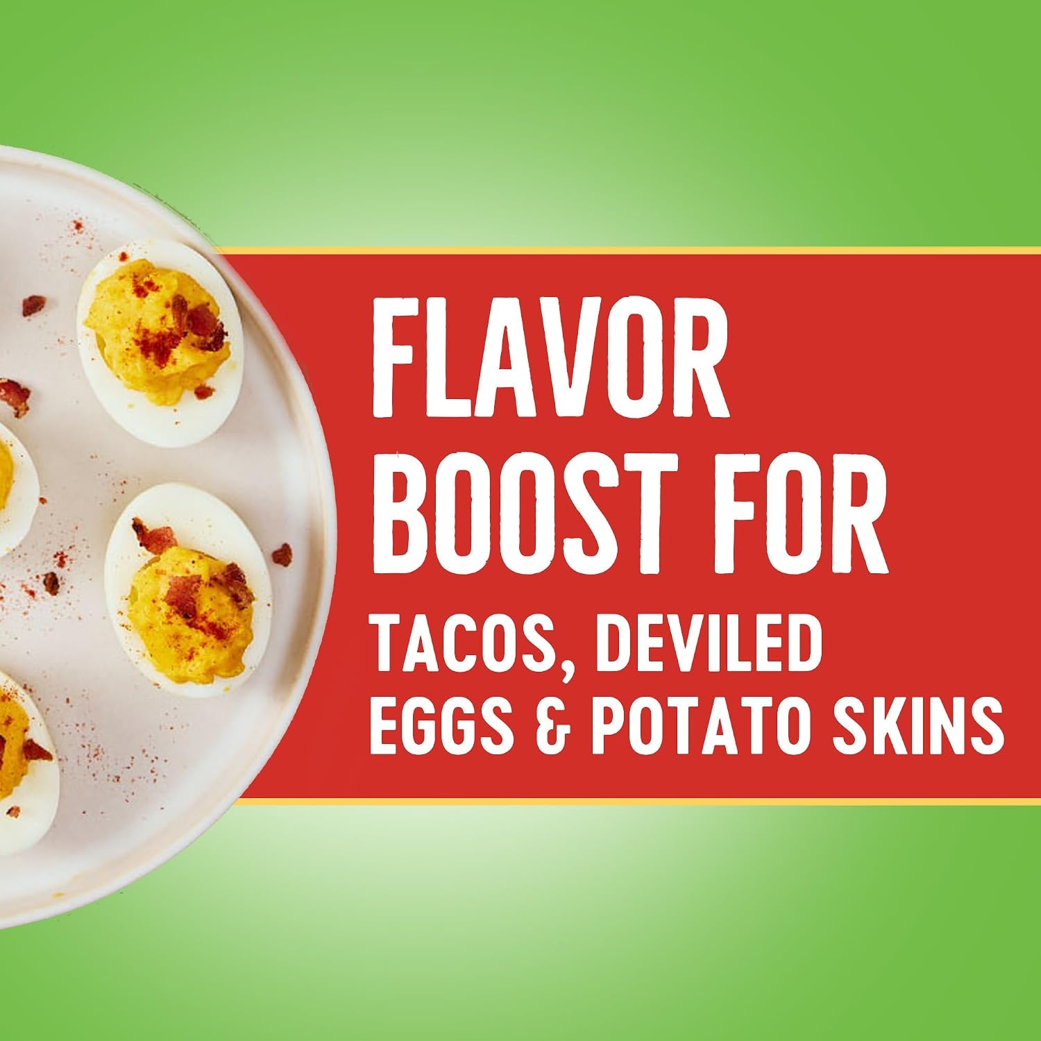 image:imageMcCormick Bacon Bits Artificially Flavored Vegan and Vegetarian Friendly Alternative to Bacon Shake on Salads Pizza and More for Meaty Flavor and Crunch 44 ozBits