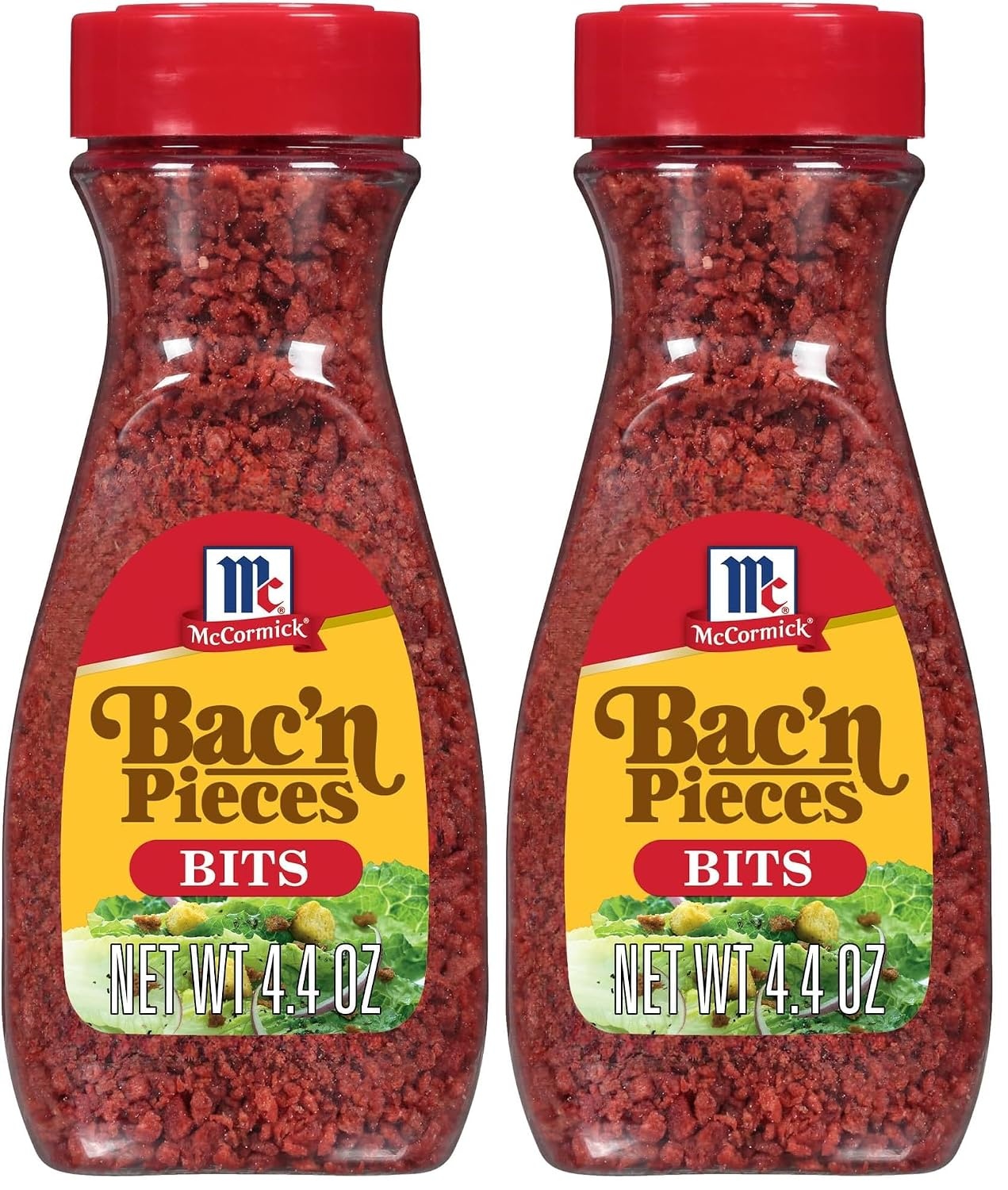 image:imageMcCormick Bacon Bits Artificially Flavored Vegan and Vegetarian Friendly Alternative to Bacon Shake on Salads Pizza and More for Meaty Flavor and Crunch 44 ozBits