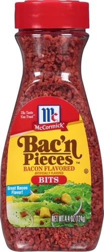 image:imageMcCormick Bacon Bits Artificially Flavored Vegan and Vegetarian Friendly Alternative to Bacon Shake on Salads Pizza and More for Meaty Flavor and Crunch 44 ozBits