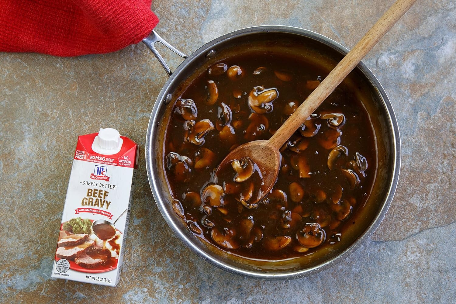 image:imageMcCormick Beef Gravy 12 oz Pack of 8Beef