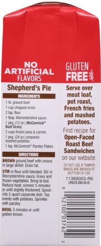 image:imageMcCormick Beef Gravy 12 oz Pack of 8Beef