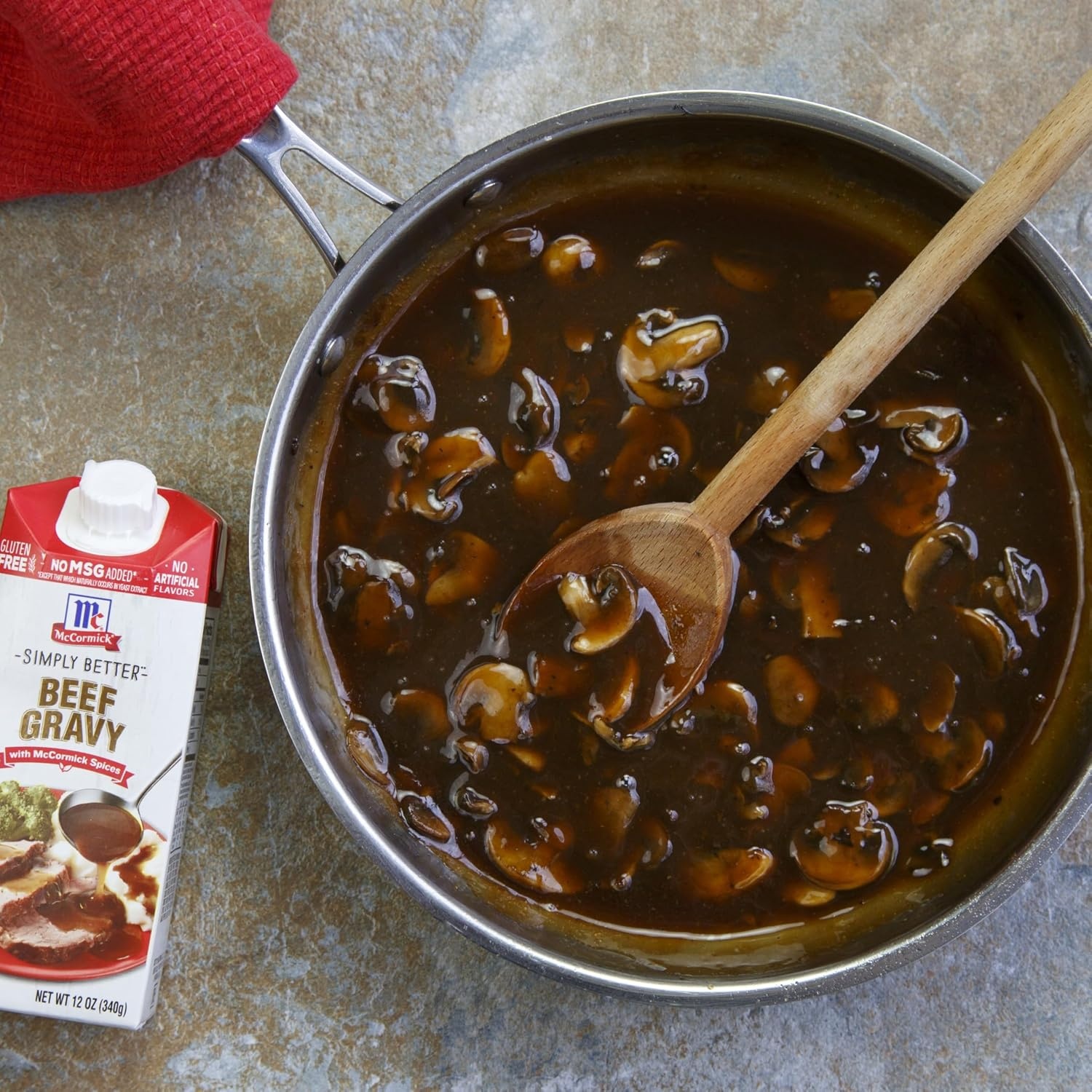 image:imageMcCormick Beef Gravy 12 oz Pack of 8Beef