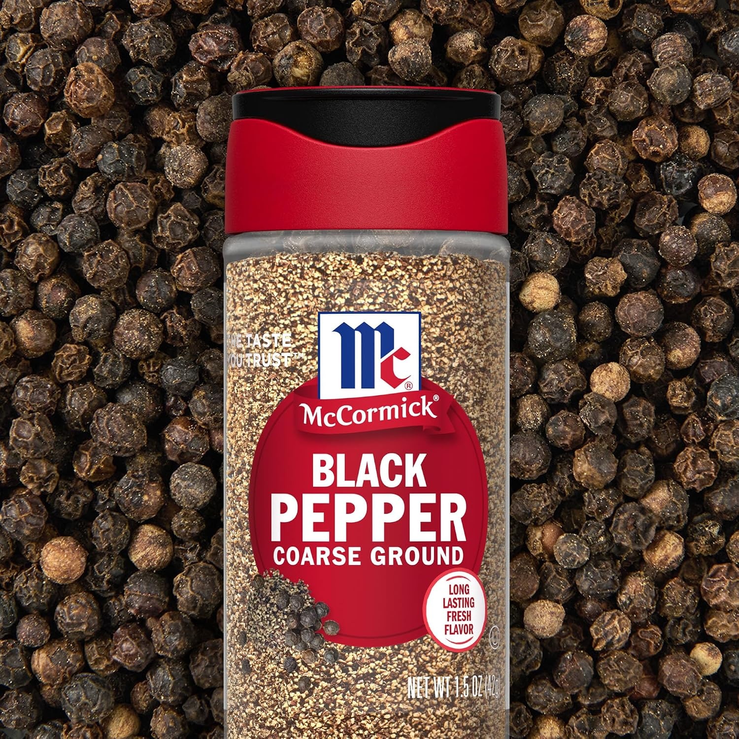 image:imageMcCormick Black Pepper Coarse Ground Non GMO HandHarvested Enjoy Distinctive Pepper Flavor While Cooking amp Tableside 312 oz15 Ounce Pack of 1