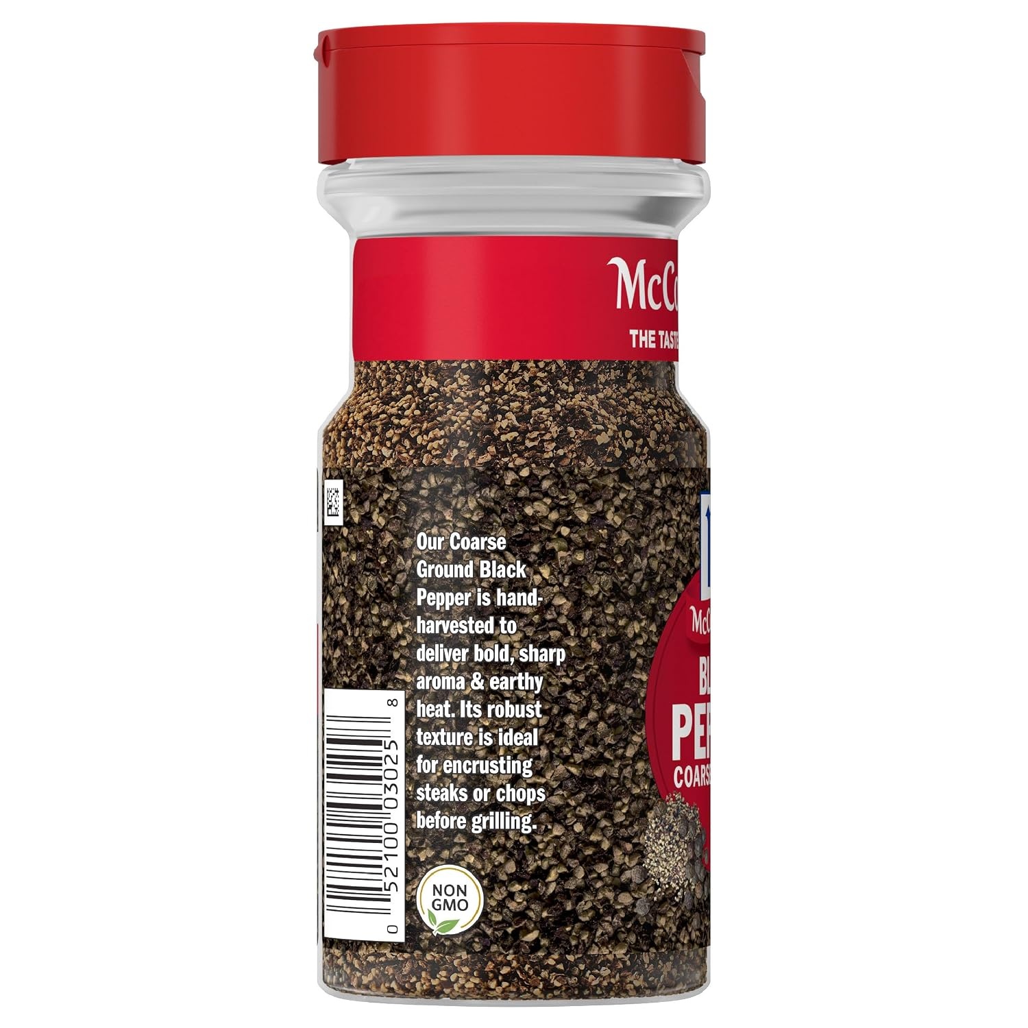 image:imageMcCormick Black Pepper Coarse Ground Non GMO HandHarvested Enjoy Distinctive Pepper Flavor While Cooking amp Tableside 312 oz312 Ounce Pack of 1