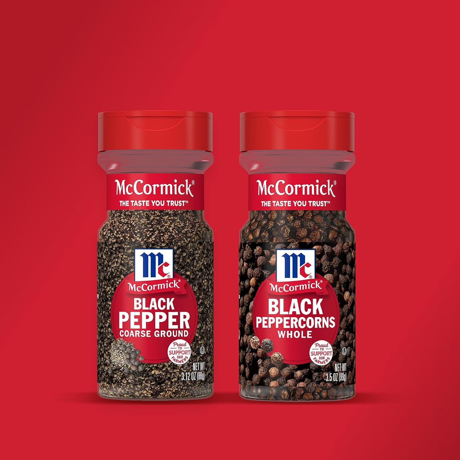 image:imageMcCormick Black Pepper Coarse Ground Non GMO HandHarvested Enjoy Distinctive Pepper Flavor While Cooking amp Tableside 312 oz312 Ounce Pack of 1