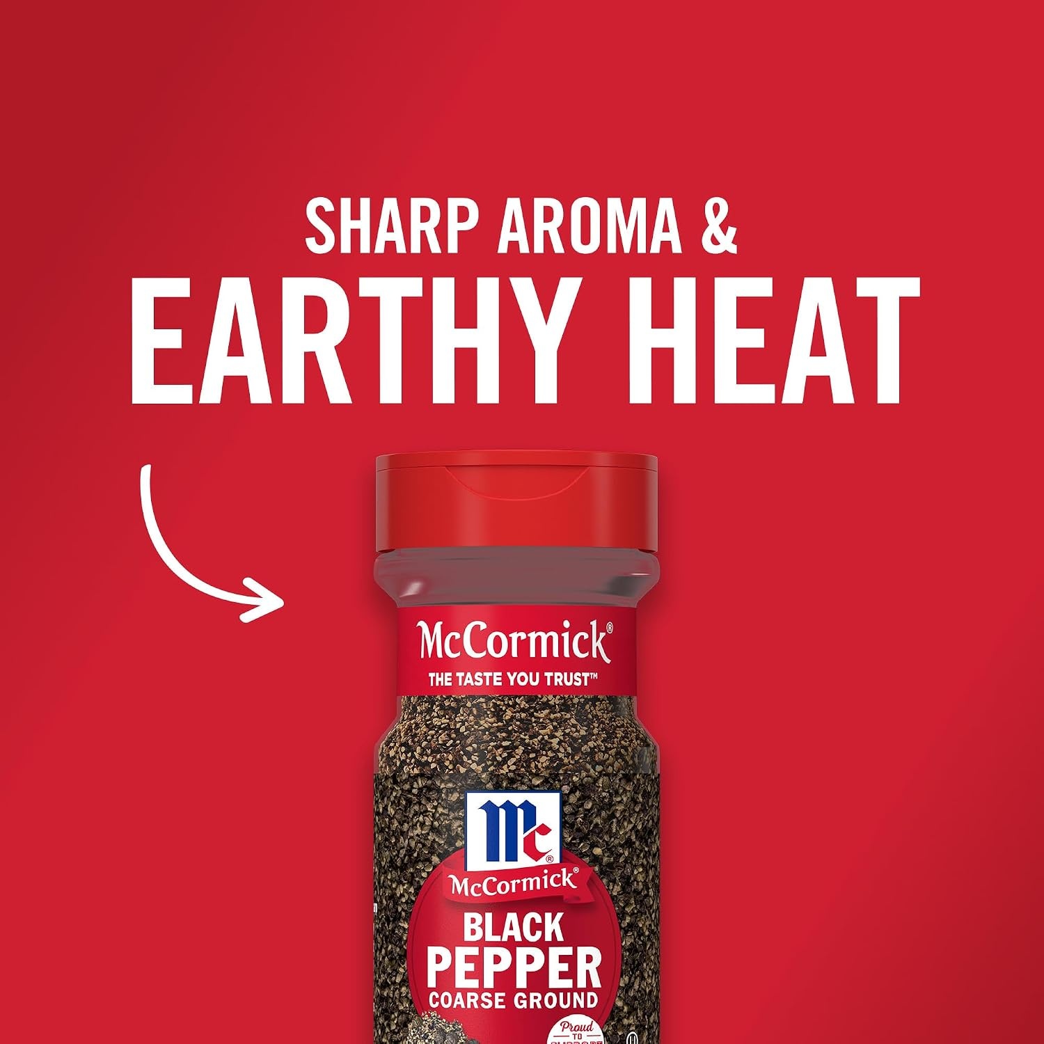 image:imageMcCormick Black Pepper Coarse Ground Non GMO HandHarvested Enjoy Distinctive Pepper Flavor While Cooking amp Tableside 312 oz312 Ounce Pack of 1