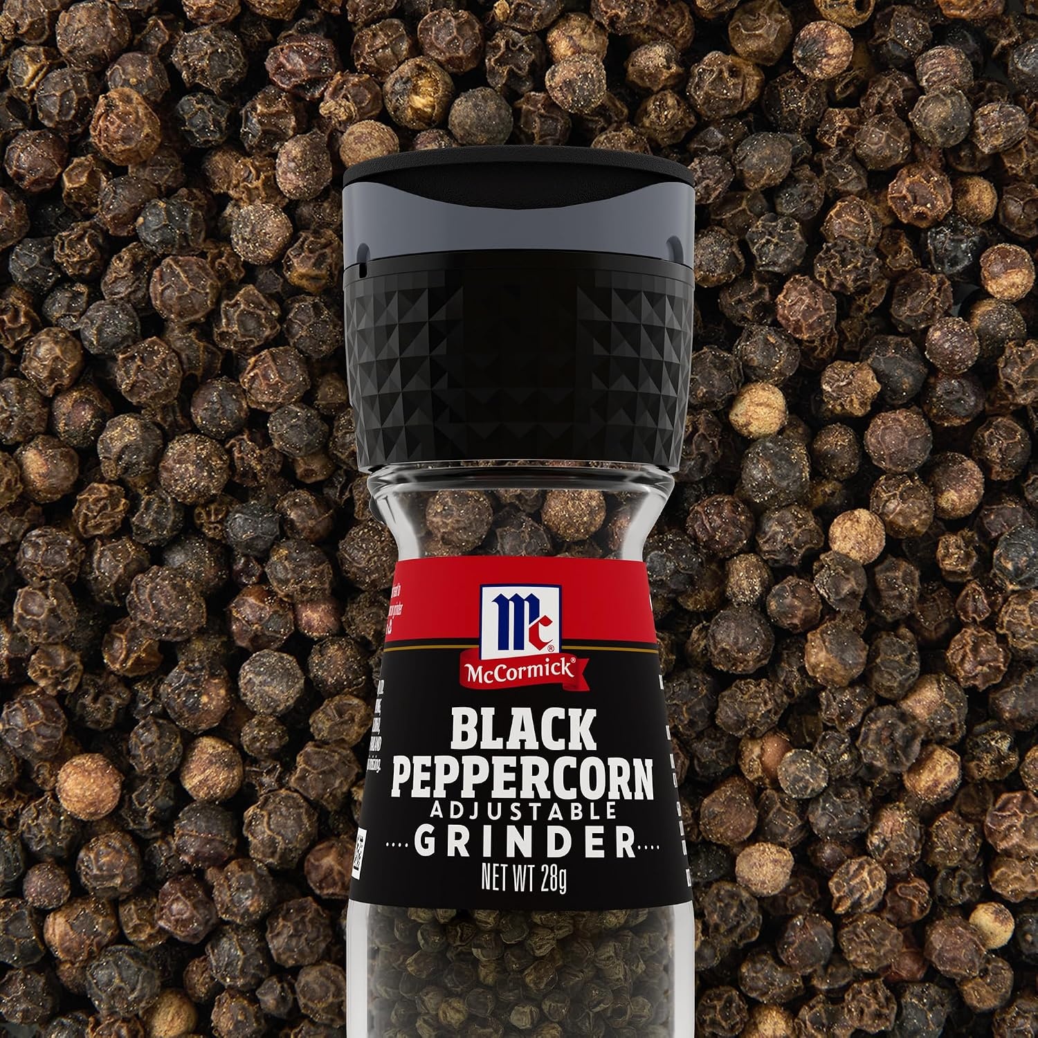 image:imageMcCormick Black Peppercorn Grinder For Freshly Ground Pepper While Cooking amp Tableside 25 oz1 Ounce Pack of 1