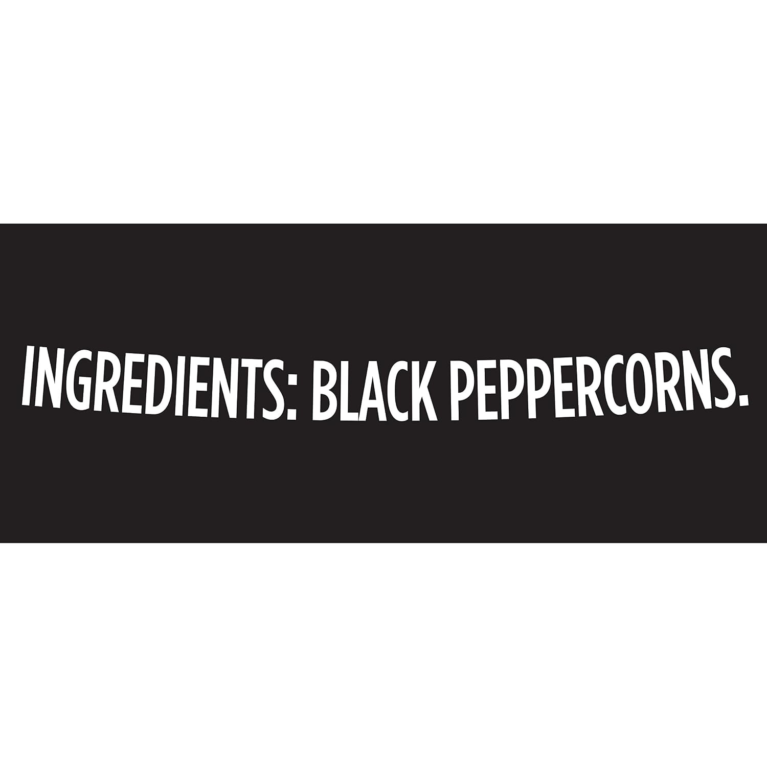 image:imageMcCormick Black Peppercorn Grinder For Freshly Ground Pepper While Cooking amp Tableside 25 oz1 Ounce Pack of 6