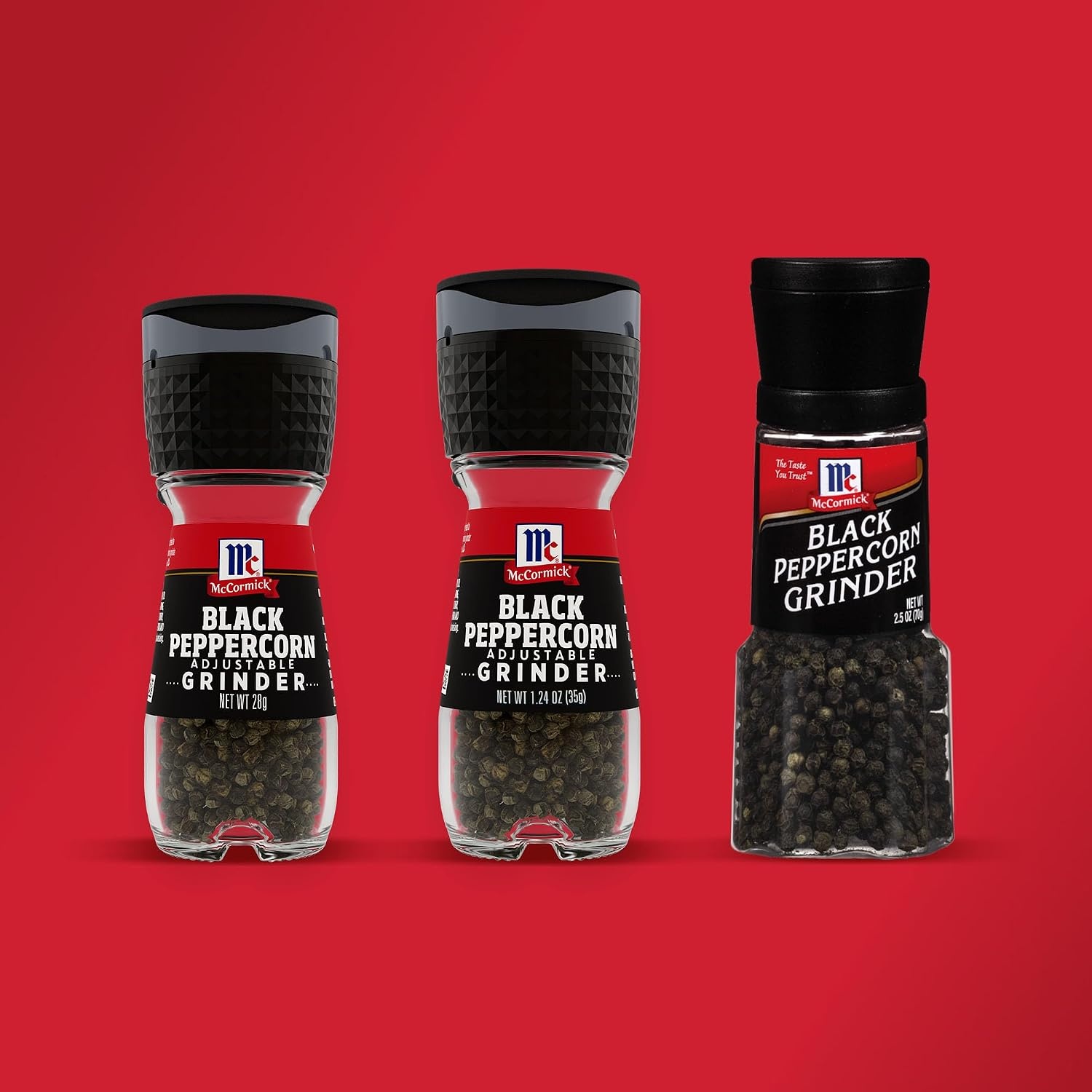 image:imageMcCormick Black Peppercorn Grinder For Freshly Ground Pepper While Cooking amp Tableside 25 oz25 Ounce Pack of 1