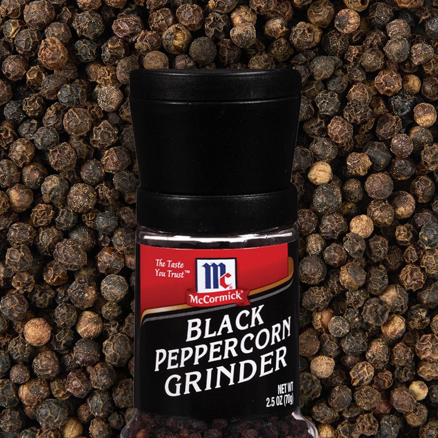 image:imageMcCormick Black Peppercorn Grinder For Freshly Ground Pepper While Cooking amp Tableside 25 oz25 Ounce Pack of 1