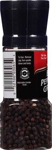 image:imageMcCormick Black Peppercorn Grinder For Freshly Ground Pepper While Cooking amp Tableside 25 oz25 Ounce Pack of 2
