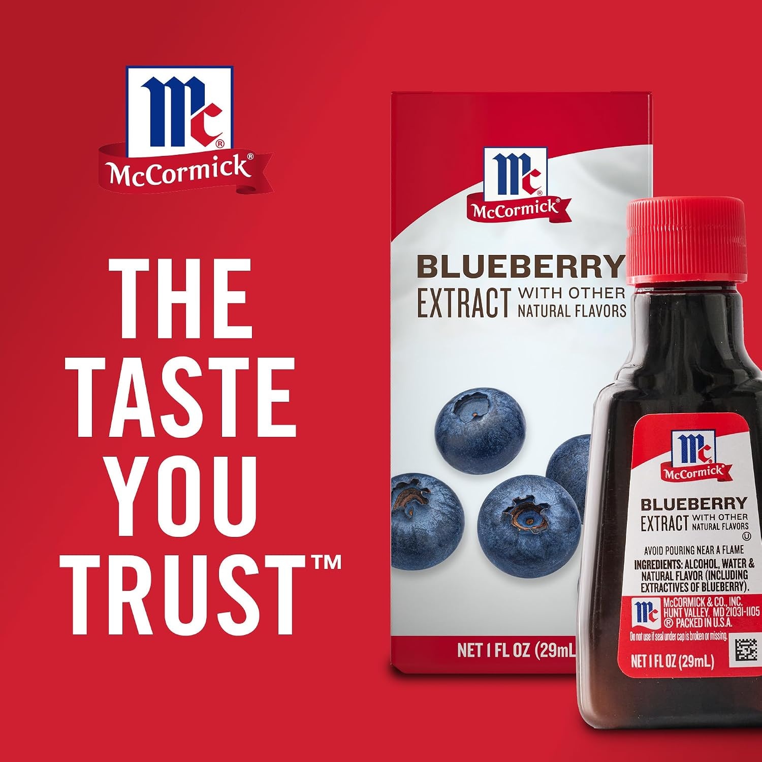 image:imageMcCormick Blueberry Extract with Other Natural Flavors Distinctive Sweet Blueberry Flavor and Aroma for Baking Cookies Cake and Muffins and Beverages Like Lemonade Mocktails and Smoothies 1 fl oz1 Fl Oz Pack of 1