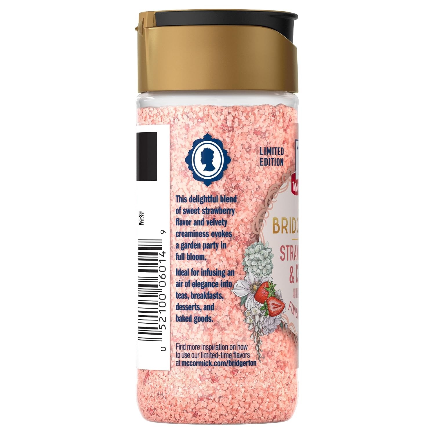 image:imageMcCormick Bridgerton Finishing Sugar Strawberries amp Cream Limited Edition Sweet Strawberry Flavor Infusion For Desserts Cocktails Breakfasts and More 316 oz316 Ounce Pack of 1