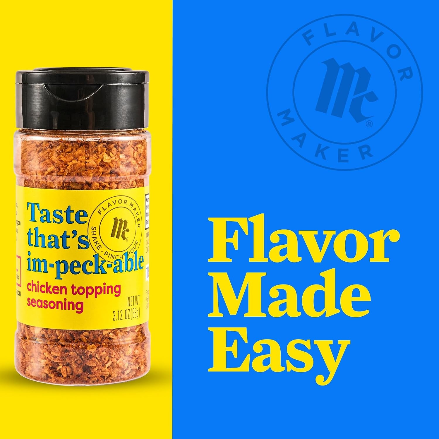 image:imageMcCormick Chicken Topping Seasoning Flavor Maker 312 oz