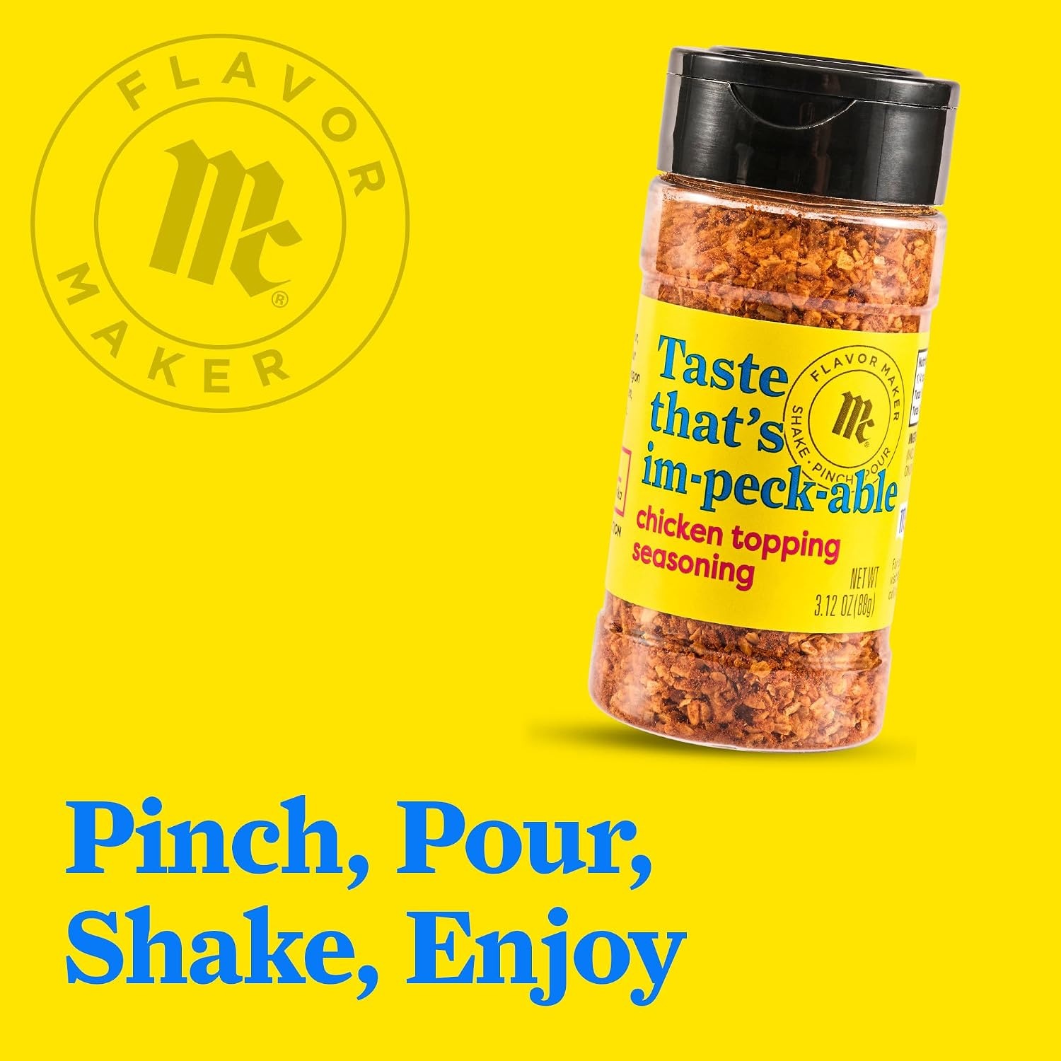 image:imageMcCormick Chicken Topping Seasoning Flavor Maker 312 oz