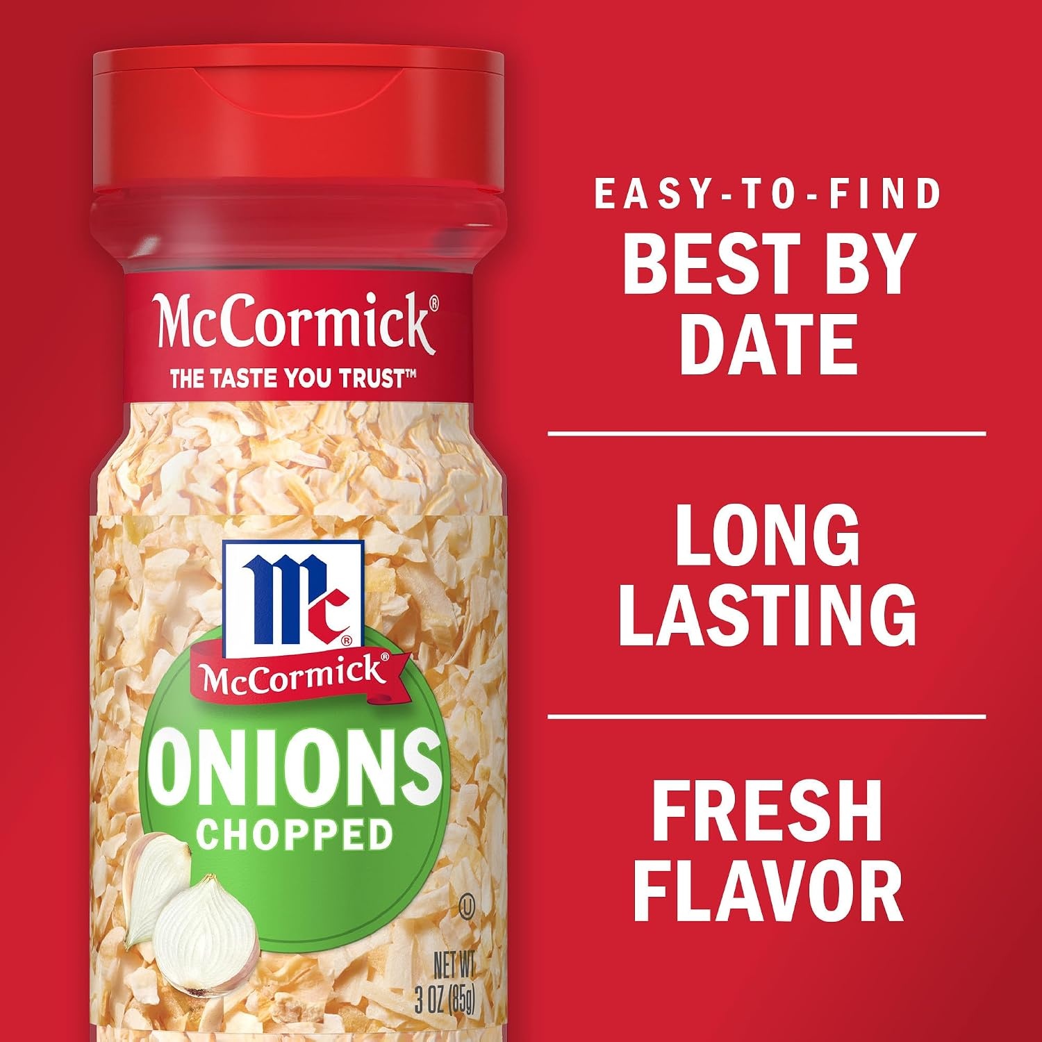 image:imageMcCormick Chopped Onions 3 oz Pack of 123 Ounce Pack of 12