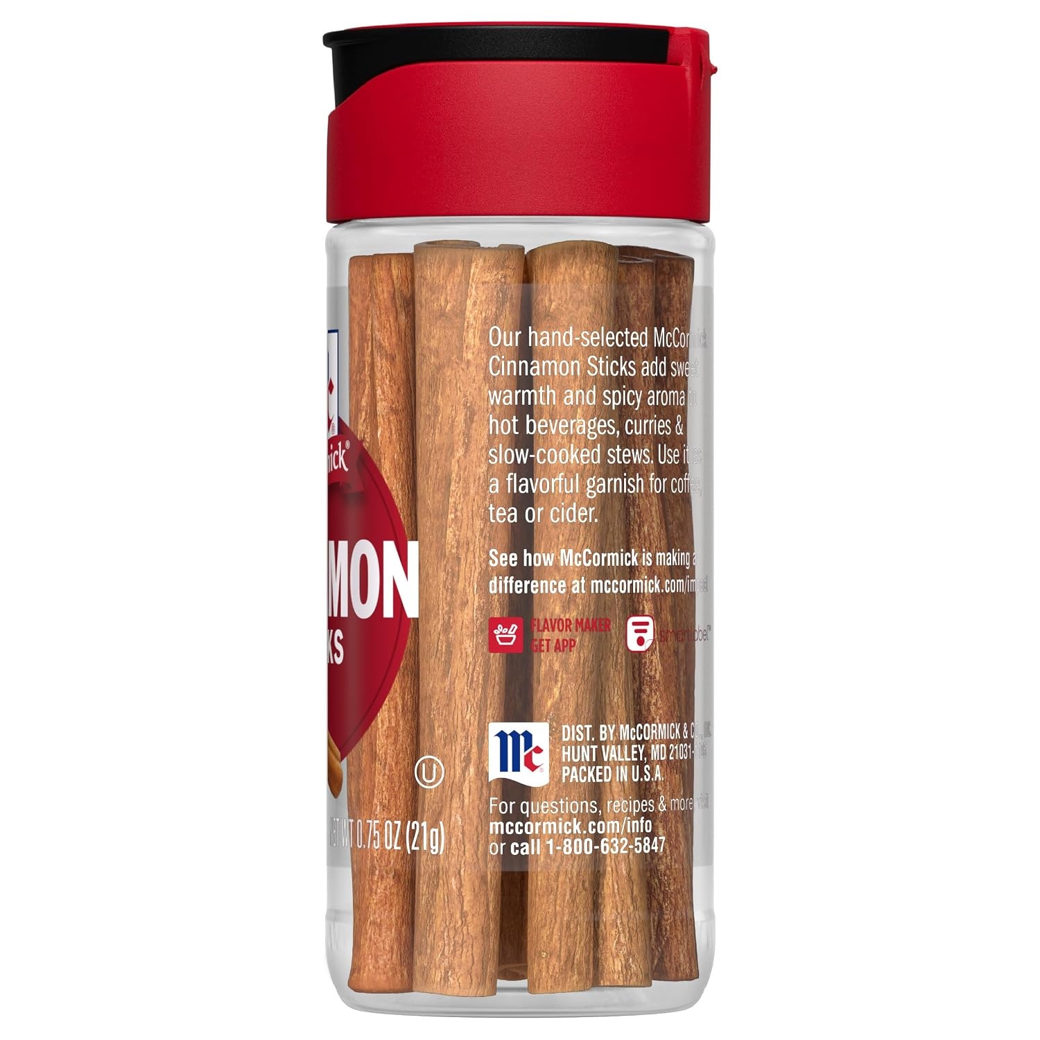 image:imageMcCormick Cinnamon Sticks 075 oz Pack of 6075 Ounce Pack of 1
