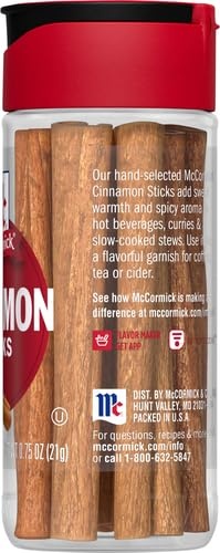 image:imageMcCormick Cinnamon Sticks 075 oz Pack of 6075 Ounce Pack of 2