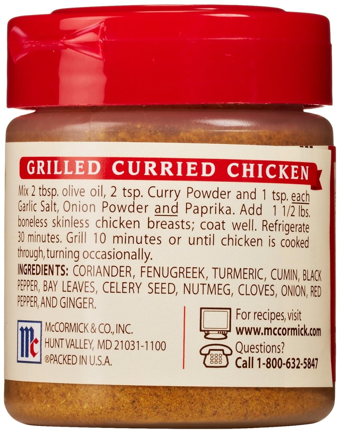 image:imageMcCormick Curry Powder 175 Oz1 Oz