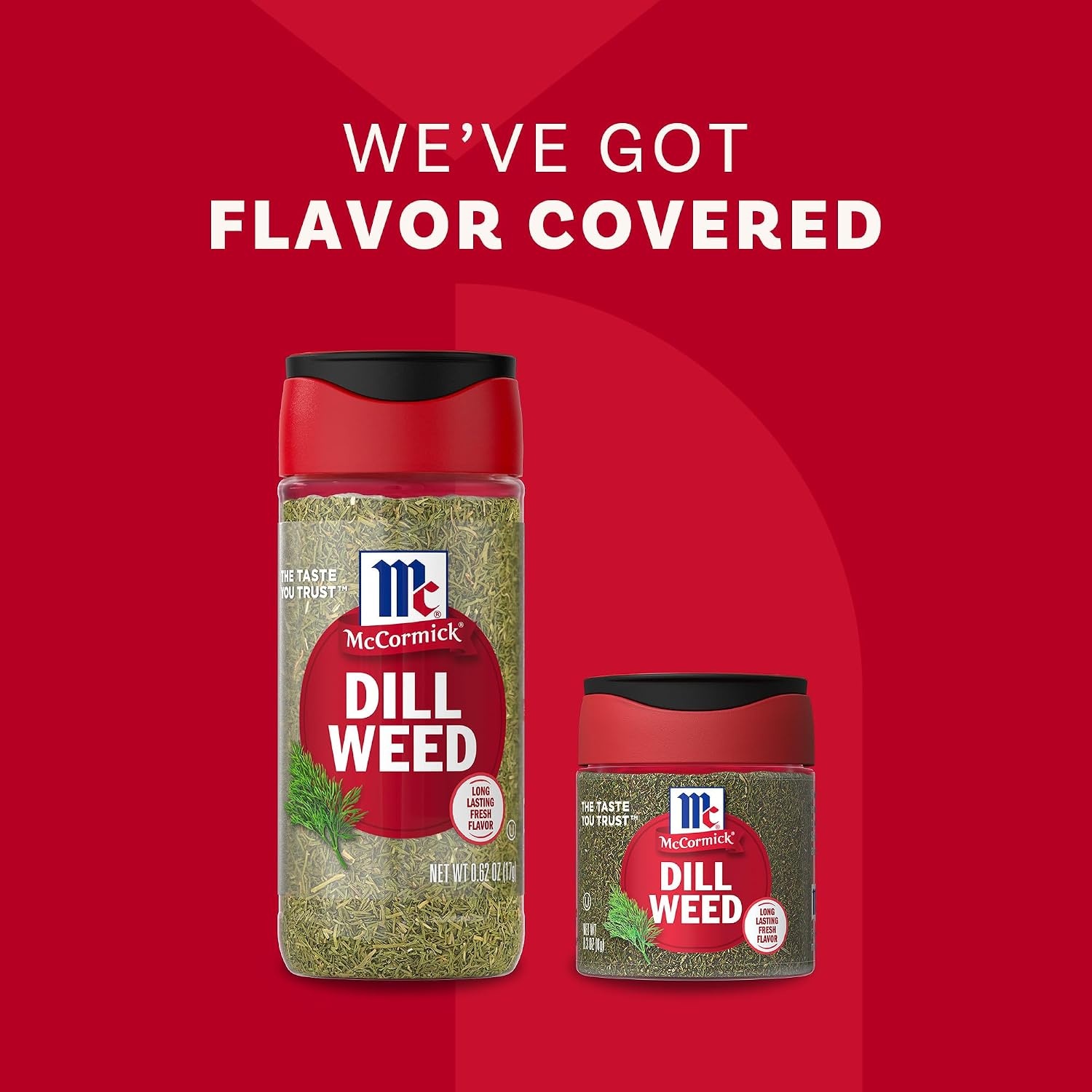 image:imageMcCormick Dill Weed Sweet Bright amp Grassy Taste Kosher FlavorSealed to Capture Vibrant Flavor Mild Flavor Pairs Well with Poultry Fish Potatoes amp Sauces 062 oz