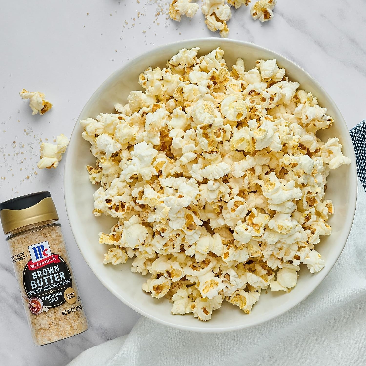 image:imageMcCormick Finishing Salt Brown Butter Sea Salt amp Nutty Aromatic Flavor For Baked Goods Desserts Ice Cream amp Pasta Kosher 412 oz412 Ounce Pack of 2