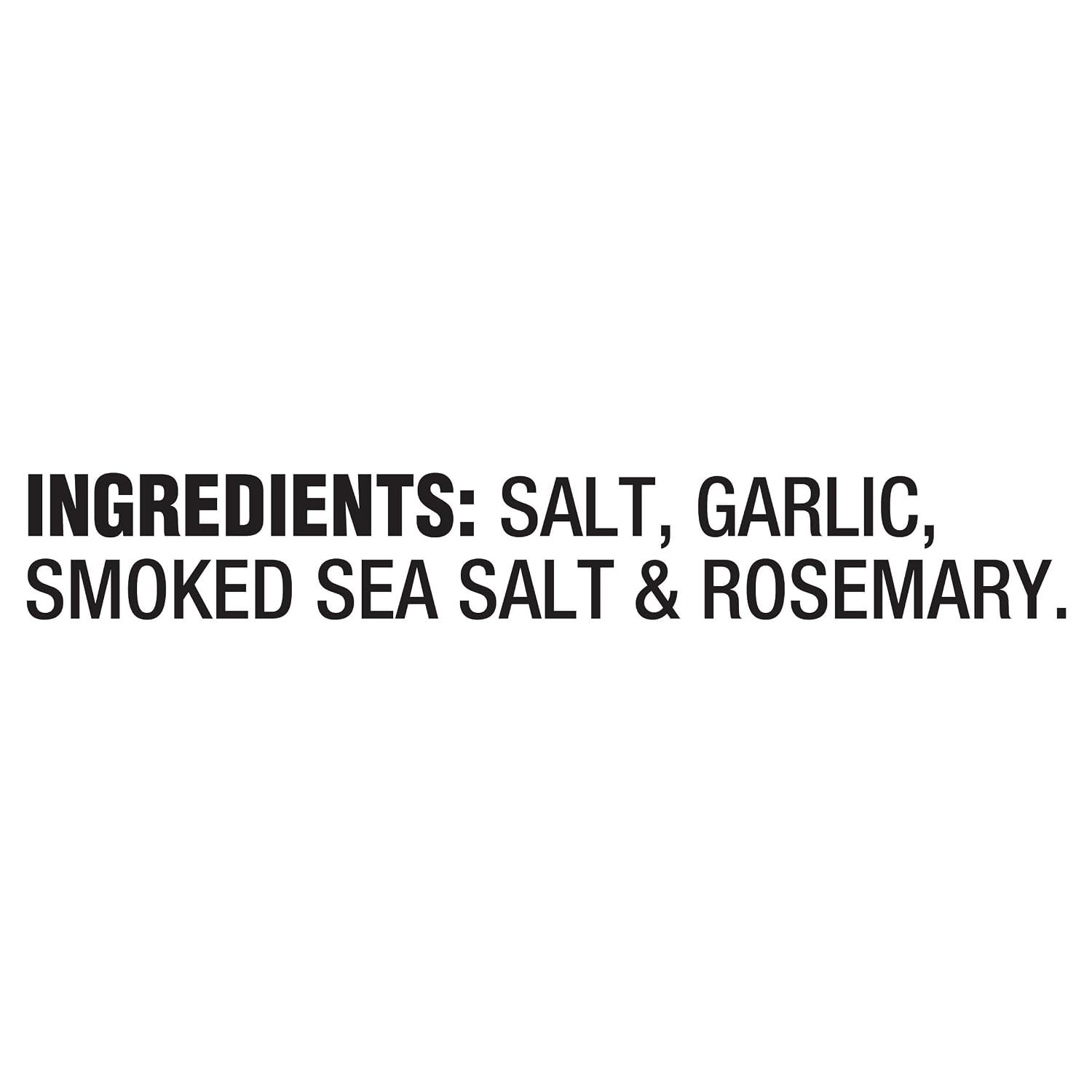 image:imageMcCormick Finishing Salt Smoky Garlic amp Rosemary The Taste You Trust For Steaks Chops Chicken Roasted Veggies Potato Dishes amp More Kosher No Colors from Artificial Sources 388 oz388 Ounce Pack of 2
