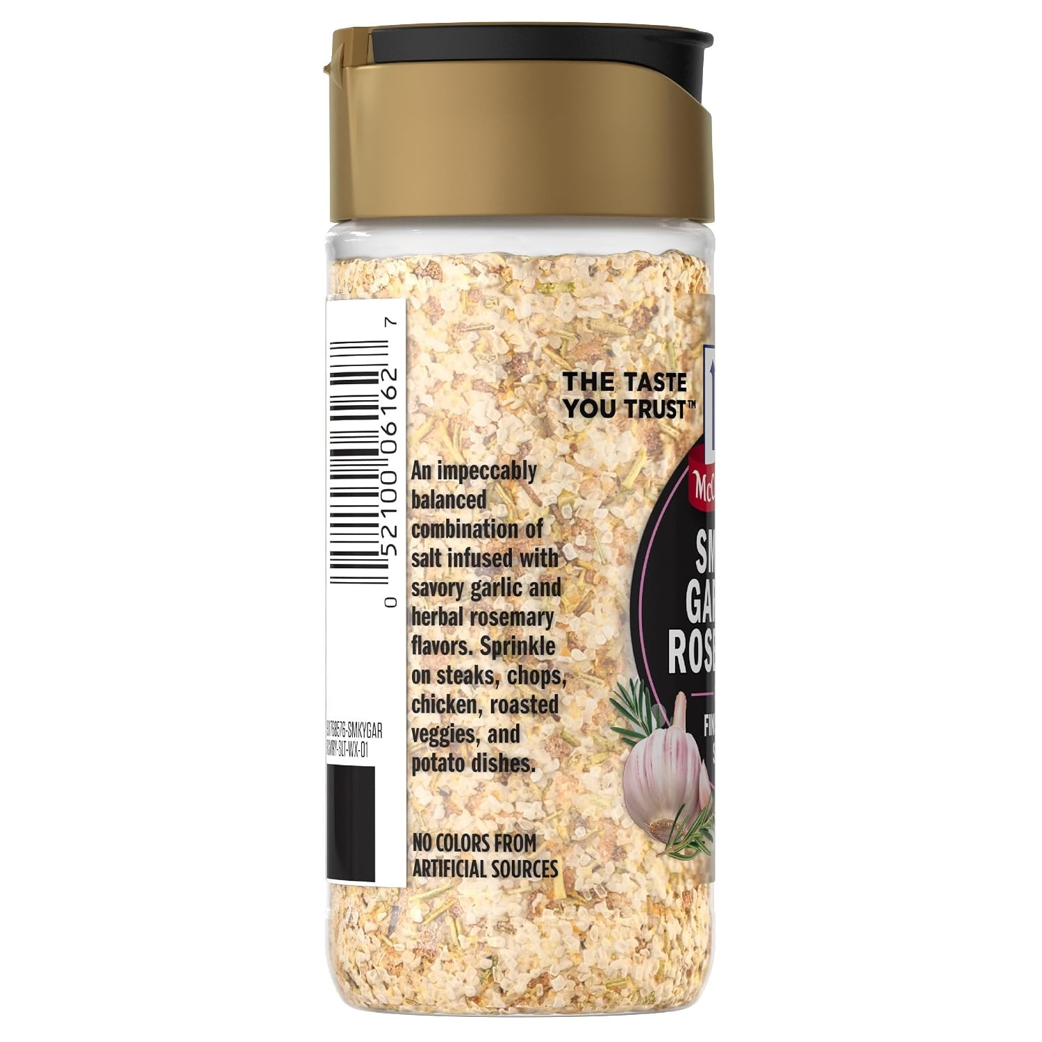 image:imageMcCormick Finishing Salt Smoky Garlic amp Rosemary The Taste You Trust For Steaks Chops Chicken Roasted Veggies Potato Dishes amp More Kosher No Colors from Artificial Sources 388 oz388 Ounce Pack of 2