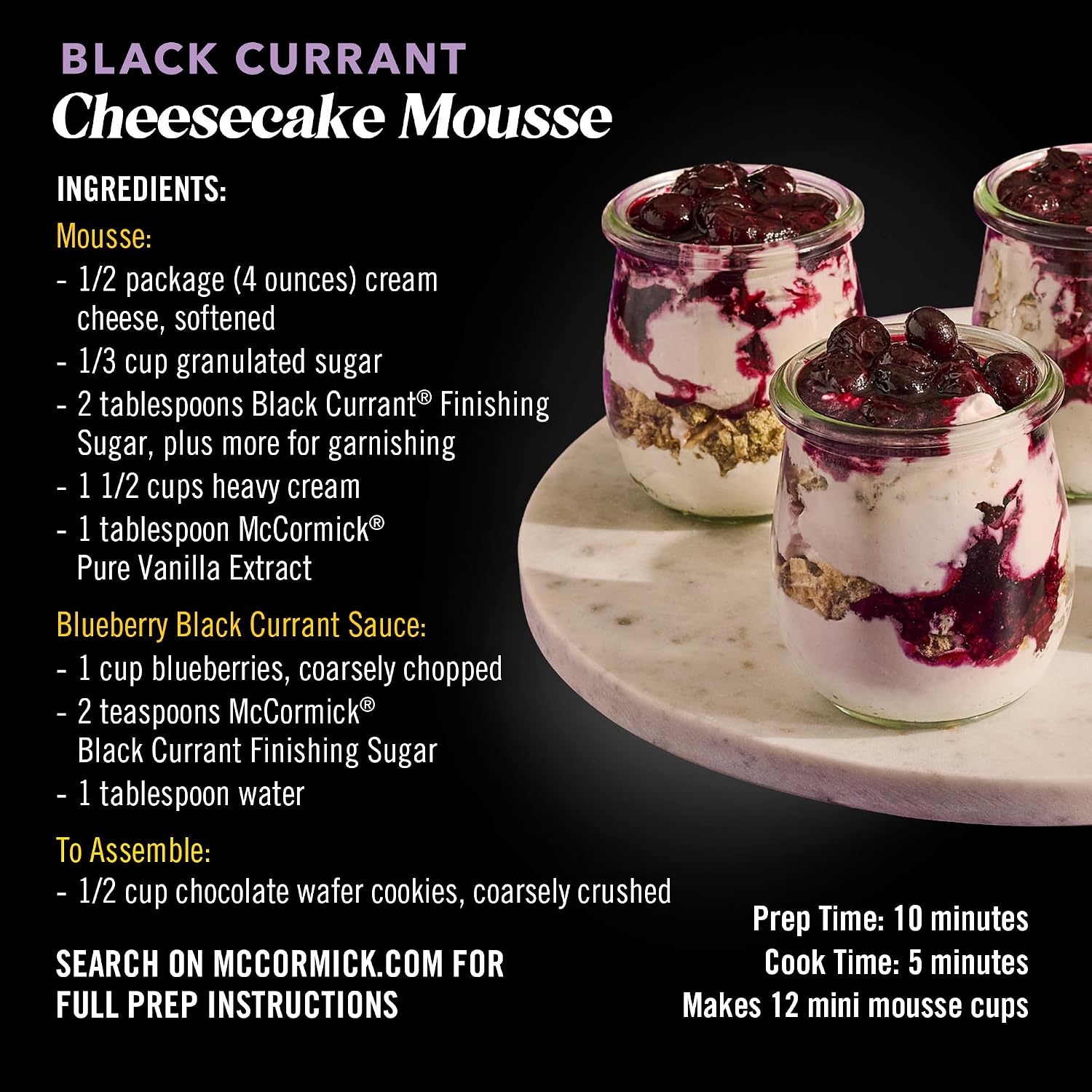 image:imageMcCormick Finishing Sugar Black Currant 2026 Flavor of the Year Rimming amp Baking Sugar For Dessert Ice Cream Muffins Cupcakes Pie Cocktails Fruit and More 275 oz275 Ounce Pack of 1