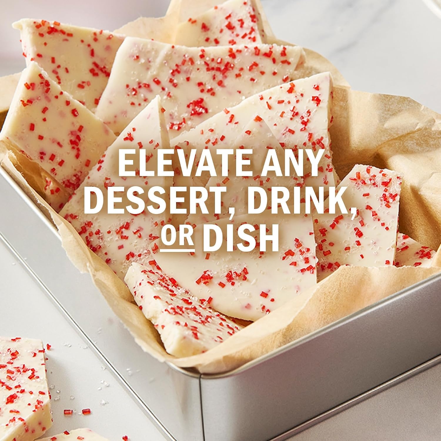 image:imageMcCormick Finishing Sugar Candy Cane Limited Edition Sweet Peppermint Iconic Holiday Flavor For Hot Chocolate Chocolate Fudge Bark Cocktails and More 381 ozPeppermint
